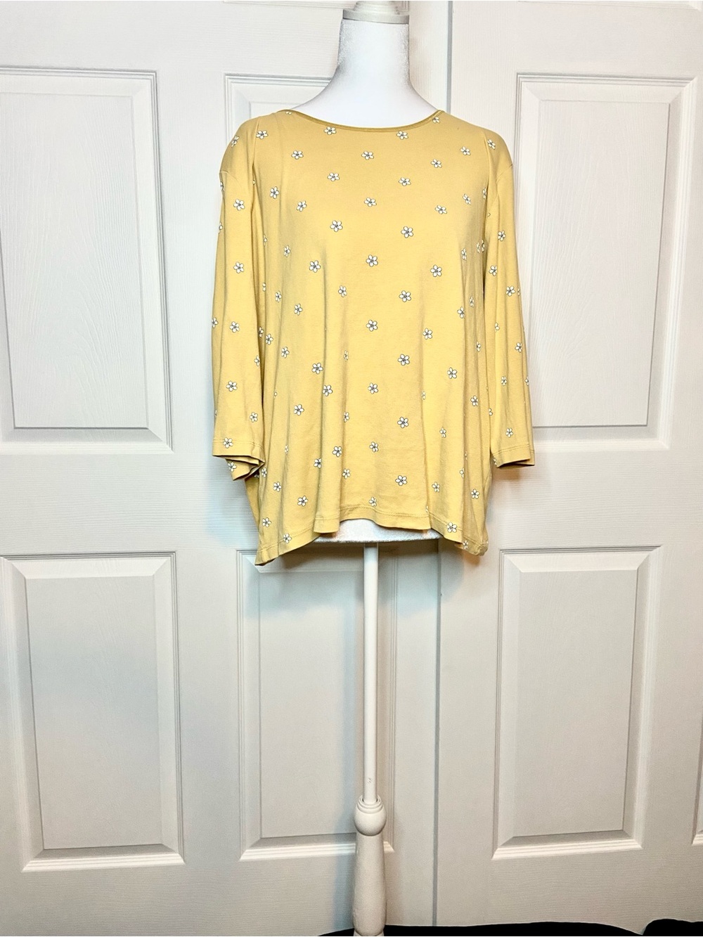 Yellow Floral Tee